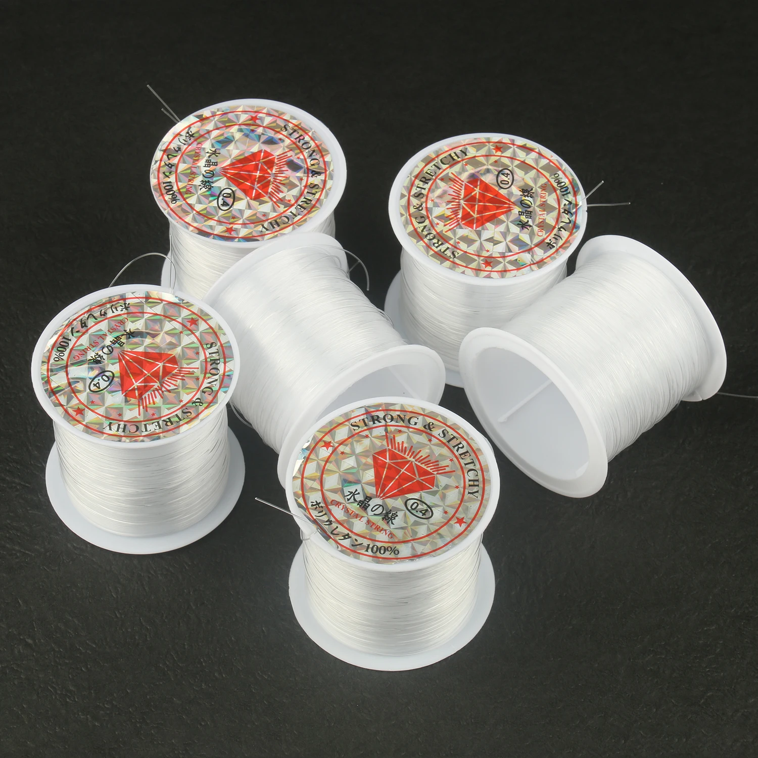 

1 рулон, прозрачная рыболовная нить, нитка для украшения