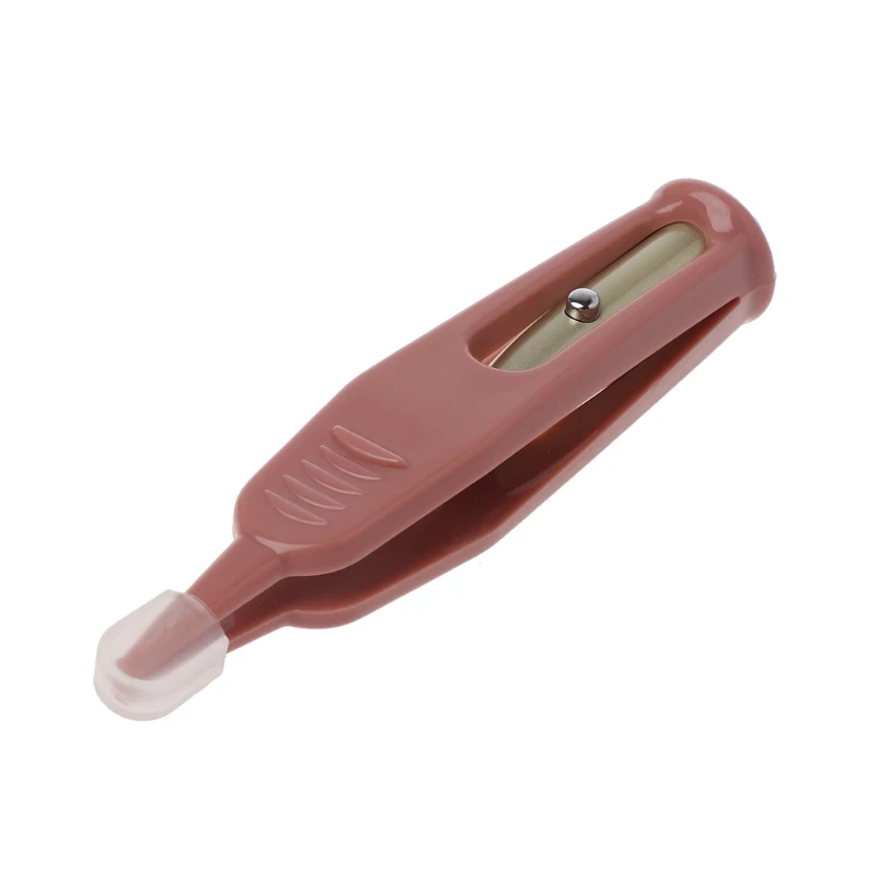 

New Clean Tweezer Baby Flashlight Dig Booger Clip Infants Clean Ear Nose Navel Visible Safety Tweezers Safe Forceps Cleaning