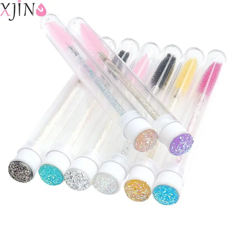 Separate Tube Crystal Micro Drill Professional Makeup Brushes Precise Makeup Application Eyelash Extension Top-rated Reusable