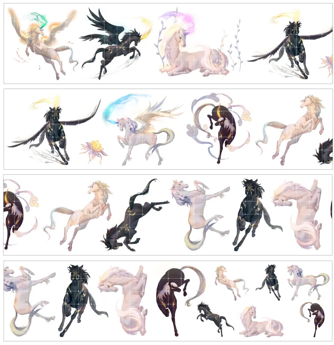 

1 Loop horse in the sky PET Tape