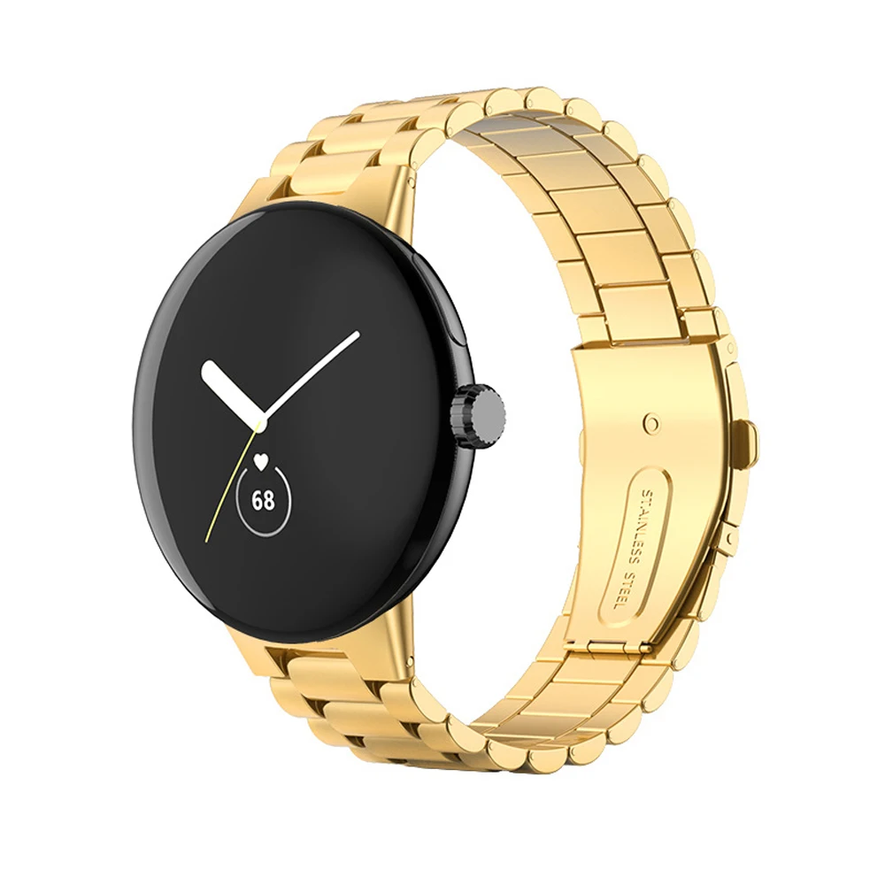 

Металлический ремешок для Google Pixel Watch Band Pixel Watch Active, браслет из нержавеющей стали для смарт-часов, аксессуары для наручных часов