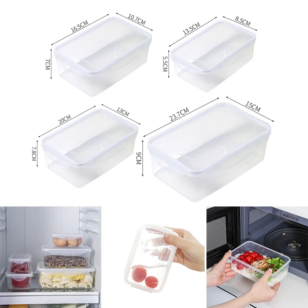 

Portable Lunch Boxes Refrigerator Fresh-keeping Box Can Be Heated In Microwave Oven Food Storage Box Sealed Cold Storage Boxes