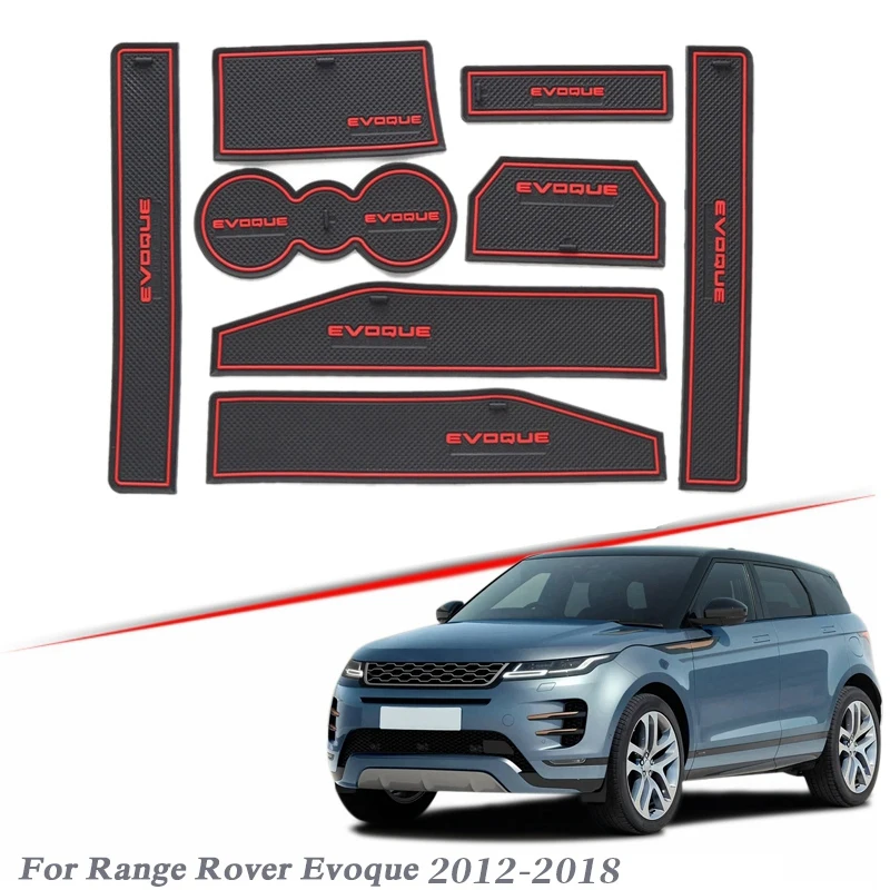 

8 шт., резиновые коврики для автомобильных дверей Range Rover Evoque 2012-2018