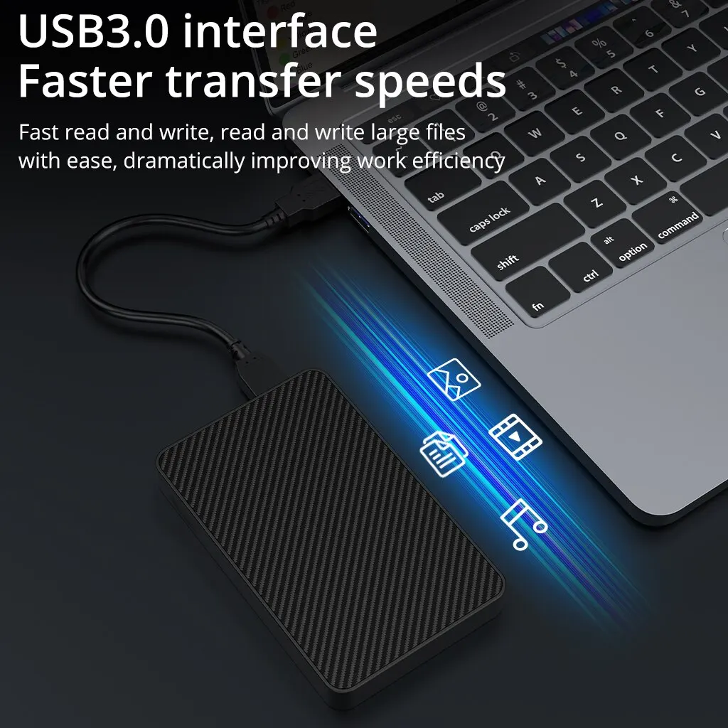 Портативный 2 5-дюймовый Внешний Жесткий Диск USB3.0 Высокоскоростной Для