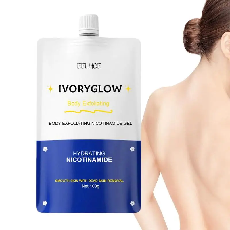 

Rubbing Mud Cream Body Niacinamide Scrub Exfoliator Gentle Bath Scrubs For Smooth Skin Long Lasting Fragrance Arm