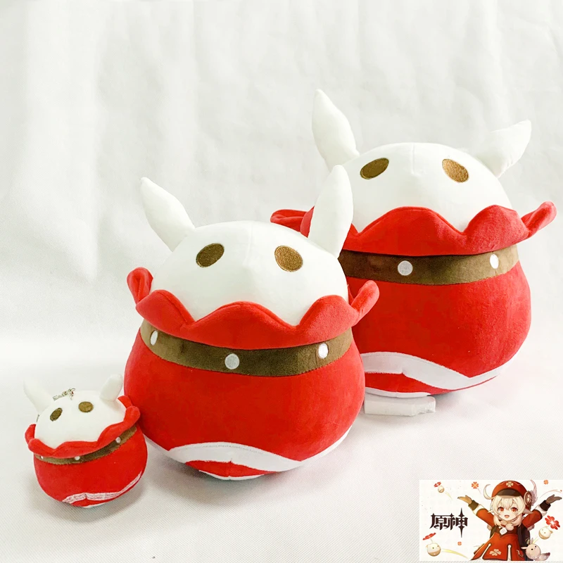 

Кавайная Аниме игра Genshin Impact Klee Bomb плюшевые игрушки куклы данго короткие милые мягкие подушки реквизит для косплея подарок для фанатов дете...