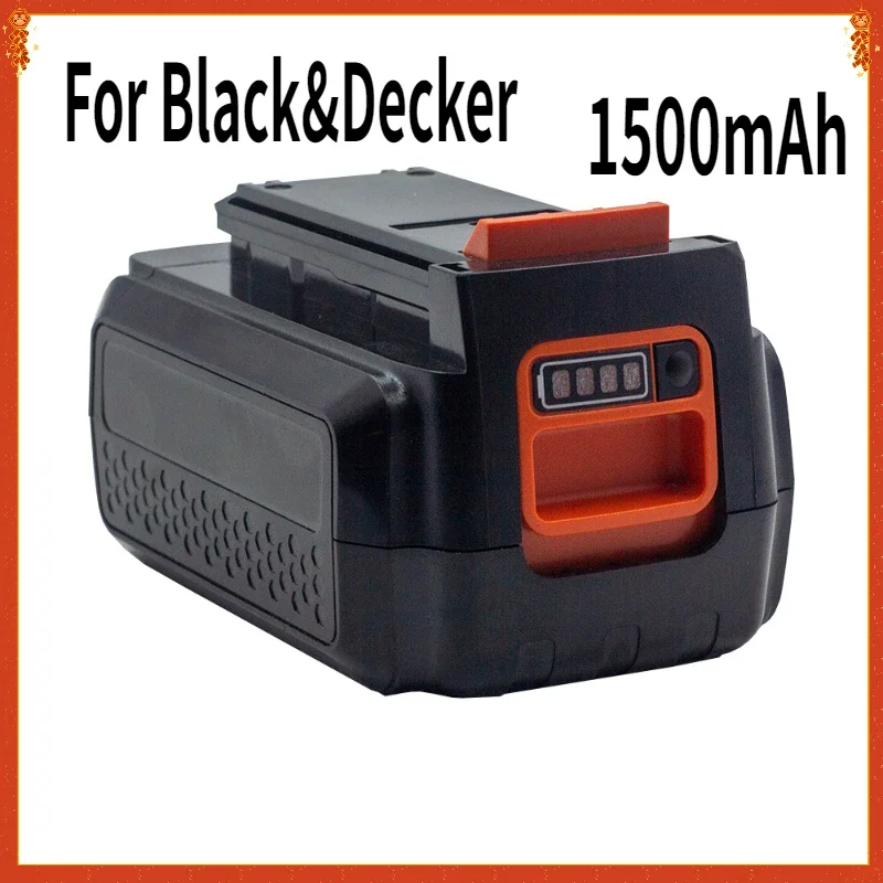 Фото для аккумуляторной батареи Black&Decker 36В/40В 1500мАч Li-ion для электроинструментов LBXR36 BL2036 LBX2040 LST136 LST420 BLA2040-30 №1