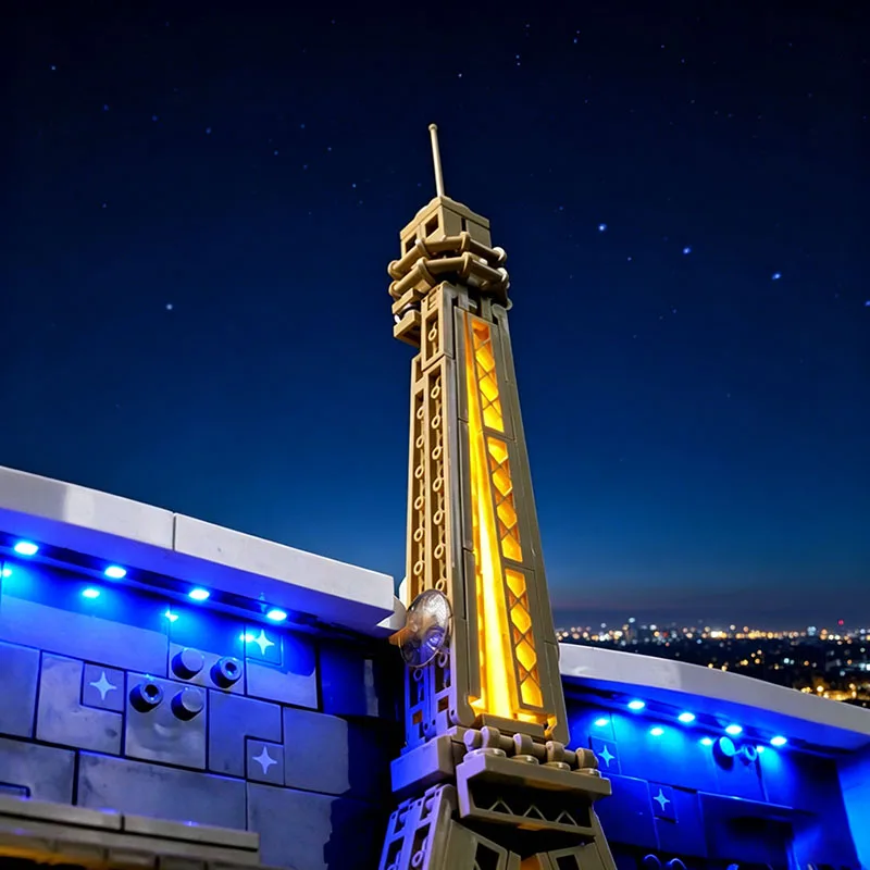 Фото Комплект светодиодных ламп для LEGO 21064 Paris City of Love, архитектурные блоки, лампы, игрушки, аксессуары, рождественский подарок (модель в комплект не входит) №1