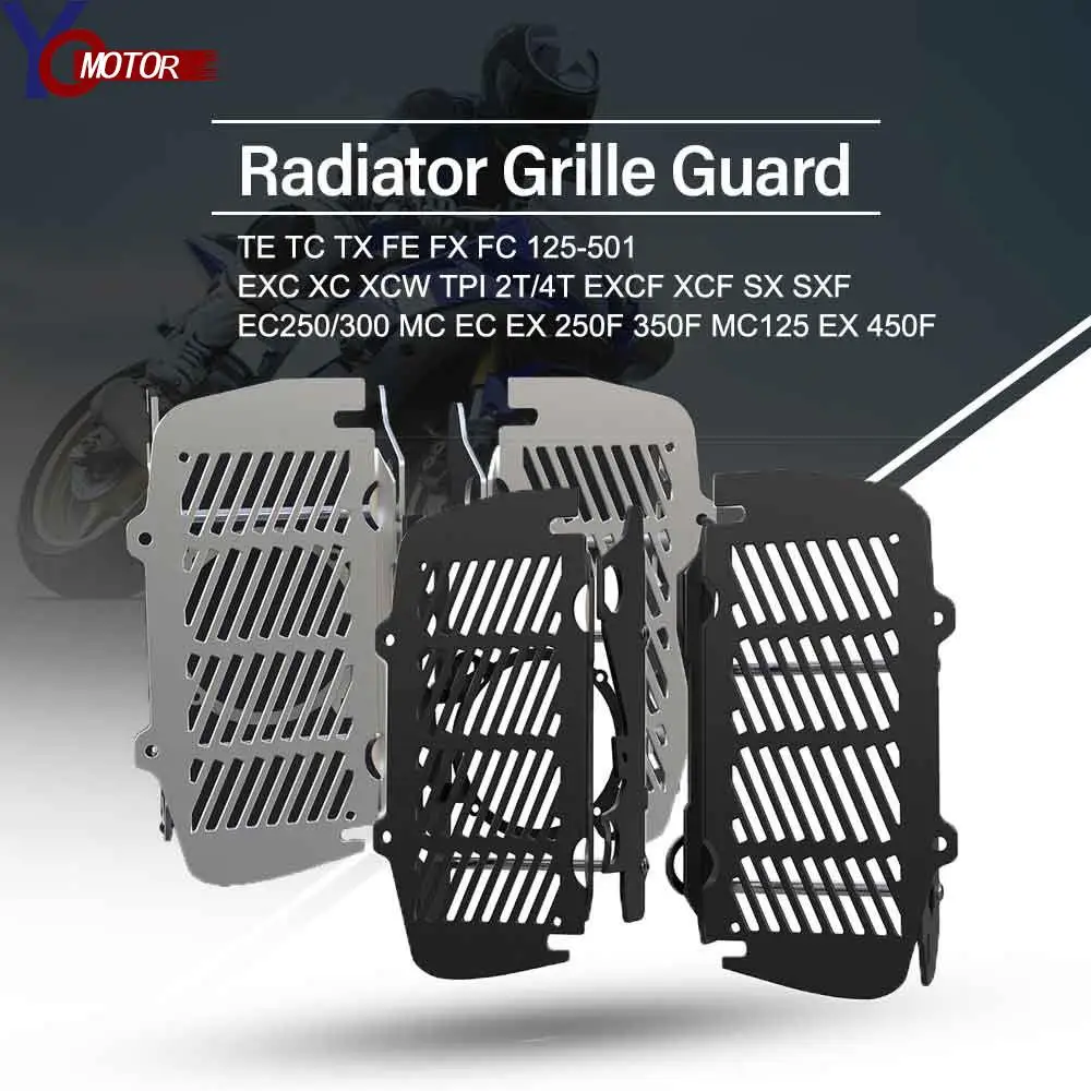 

Motorcycle Radiator Grille Guard CNC For Husqvarna TE TC TX FE FX FC 125-501 EXC XC XCW TPI 2T/4T EXCF XCF SX SXF 2021 2022 2023