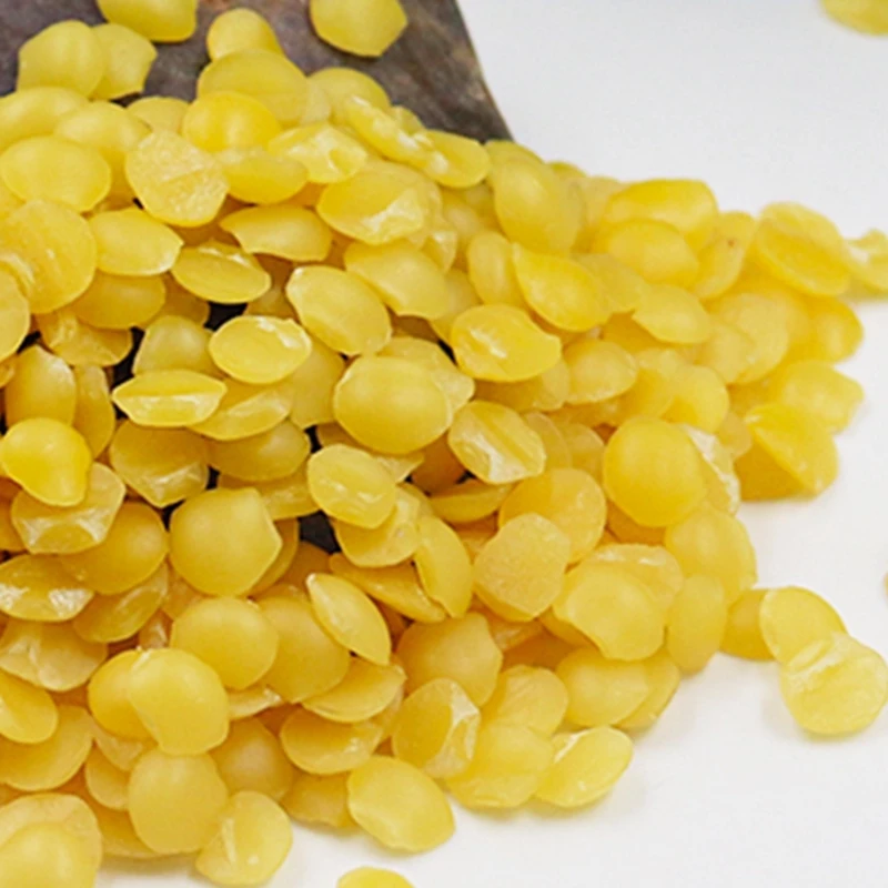 100g Pure Natural Yellow Cosmetic Beeswax Pellets Organic Be