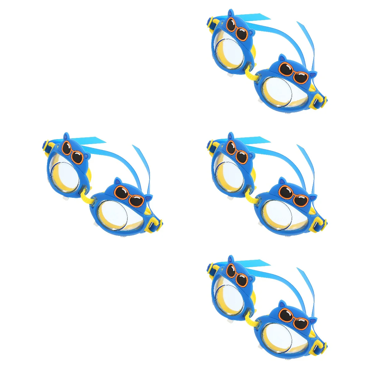 

4 шт., Детские прозрачные очки
