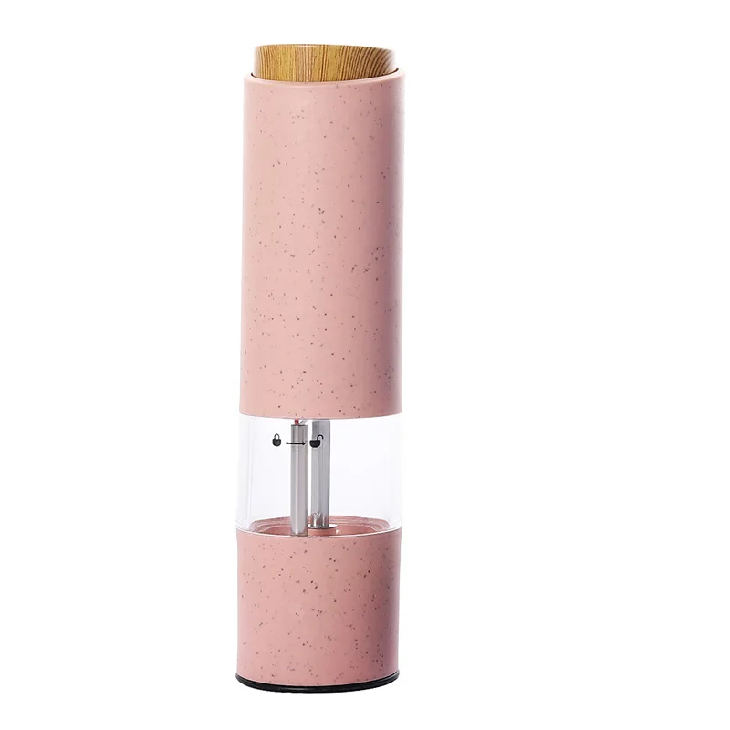 

1pc Wheat Straw Mill Pepper And Salt Grinder Pepper Spice Grain Mills Porcelain Grinding Core Mill Kitchen Tools Accessories