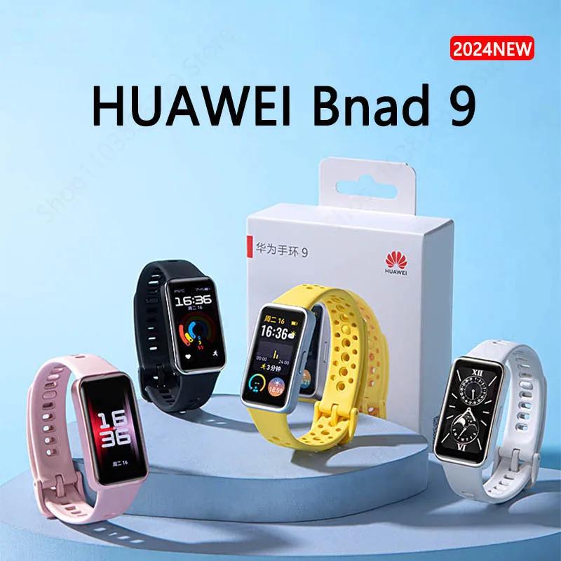 Смарт-браслет HUAWEI Band 9 с AMOLED-экраном 2024 дюйма и Пульсометром