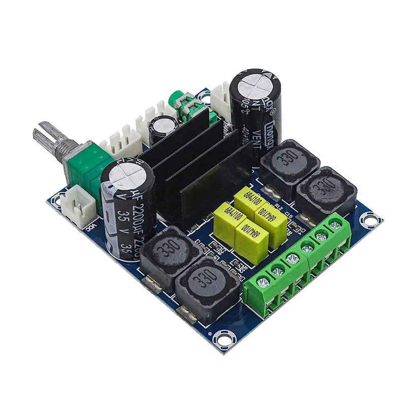 XH-M568 мощная плата цифрового аудиоусилителя TPA3116D2 усилителя динамика 50 Вт * 2