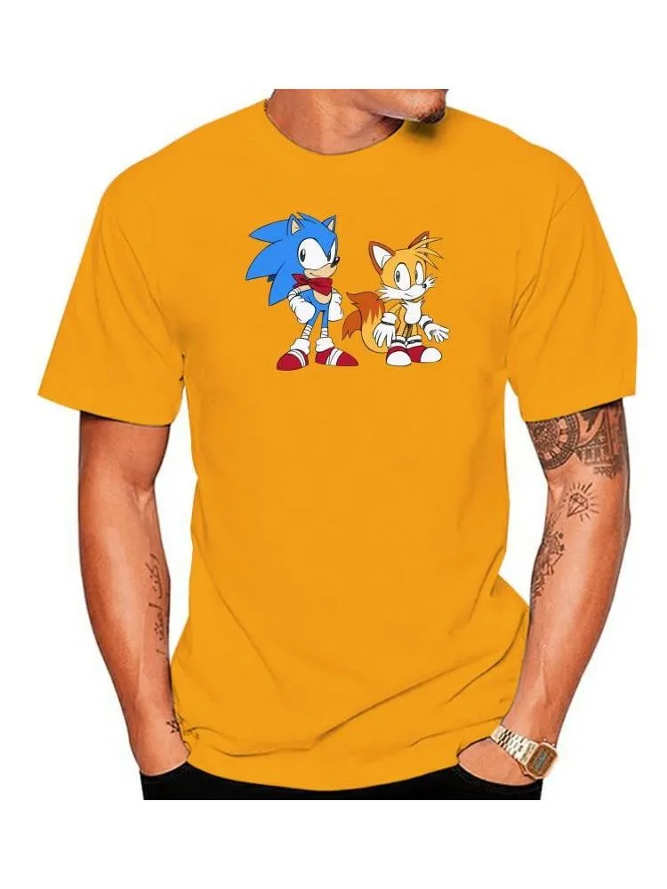 TRVPPY Baby Body Strampler Modell Sonic Tails Knuckles Kinder 90s Shirt