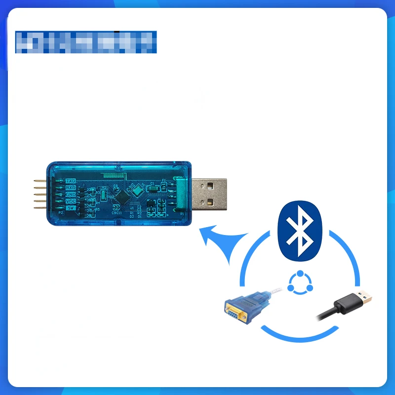 Bluetooth-compatible serial port USB Three-way communication module -BSU Low power BLE serial port USB tee