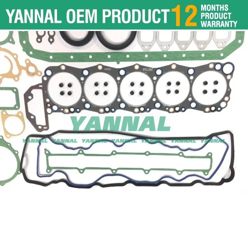 J07E J07ET JO7E полный комплект прокладок для капитального ремонта экскаватора