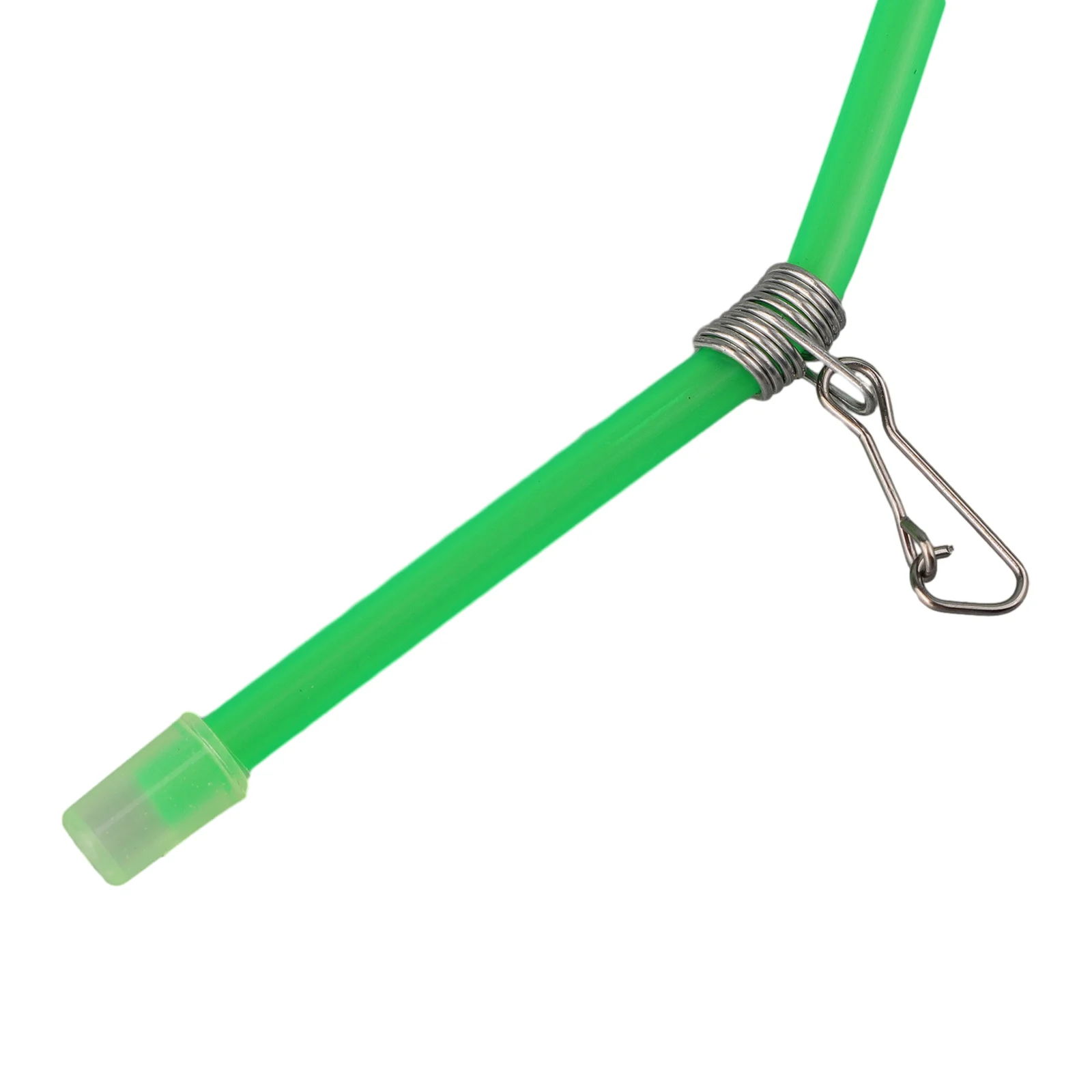 

Durable Anti Tangle Terminal Tackle 200*4.5mm Anti Tangle Balance Connector Green With Sinker Snap 20pcs