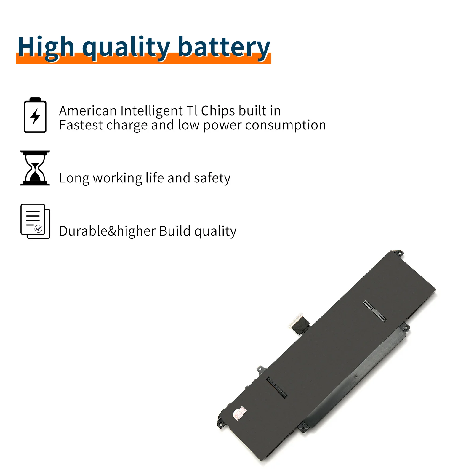 P83V9 Аккумулятор для ноутбука Dell Precision 5470 CDTT2 72 Втч 4442 мАч 15 4 В