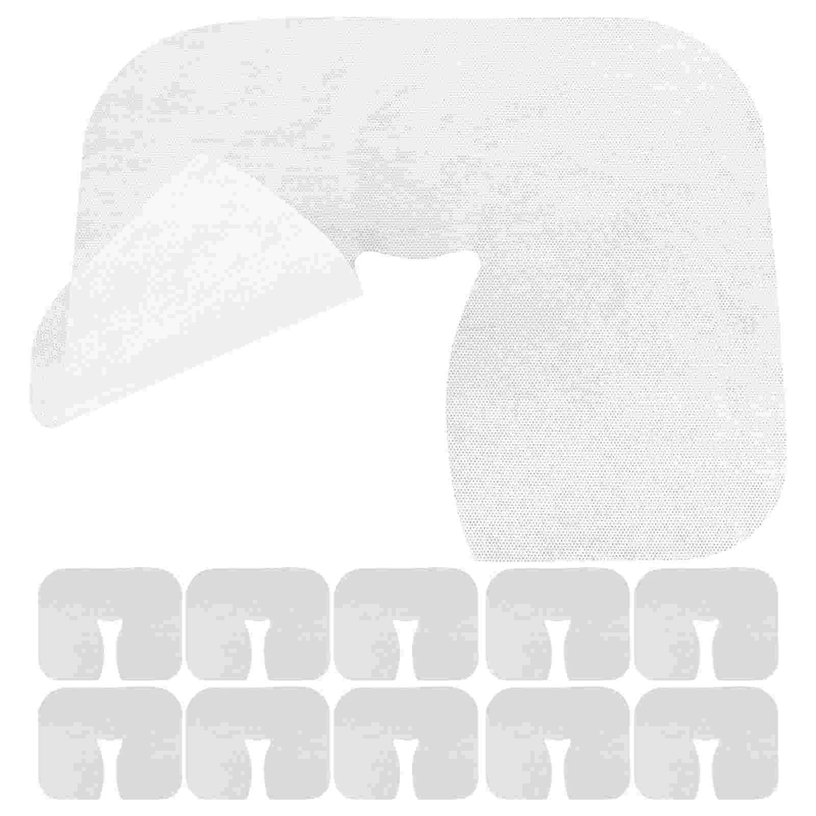 

400 Pcs Disposable Face Mask Lying Pillow Case Breathable Headrest Cradle Covers Massage White Pads