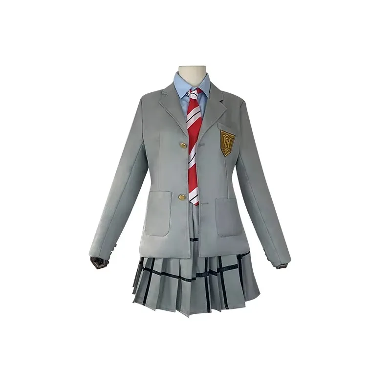 Лига аниме April Miyazono Kaori Косплей Arima Kousei костюм для женщин и мужчин школьная форма