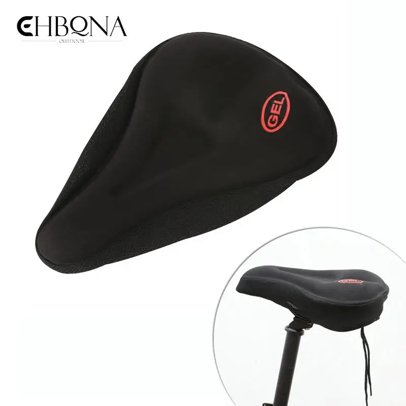 3D Universal Gel Pad Soft Thick Bike Bicycle Saddle Cover Cycling Seat Cushion Bike Riding Seat Sitting Protector Bike Part