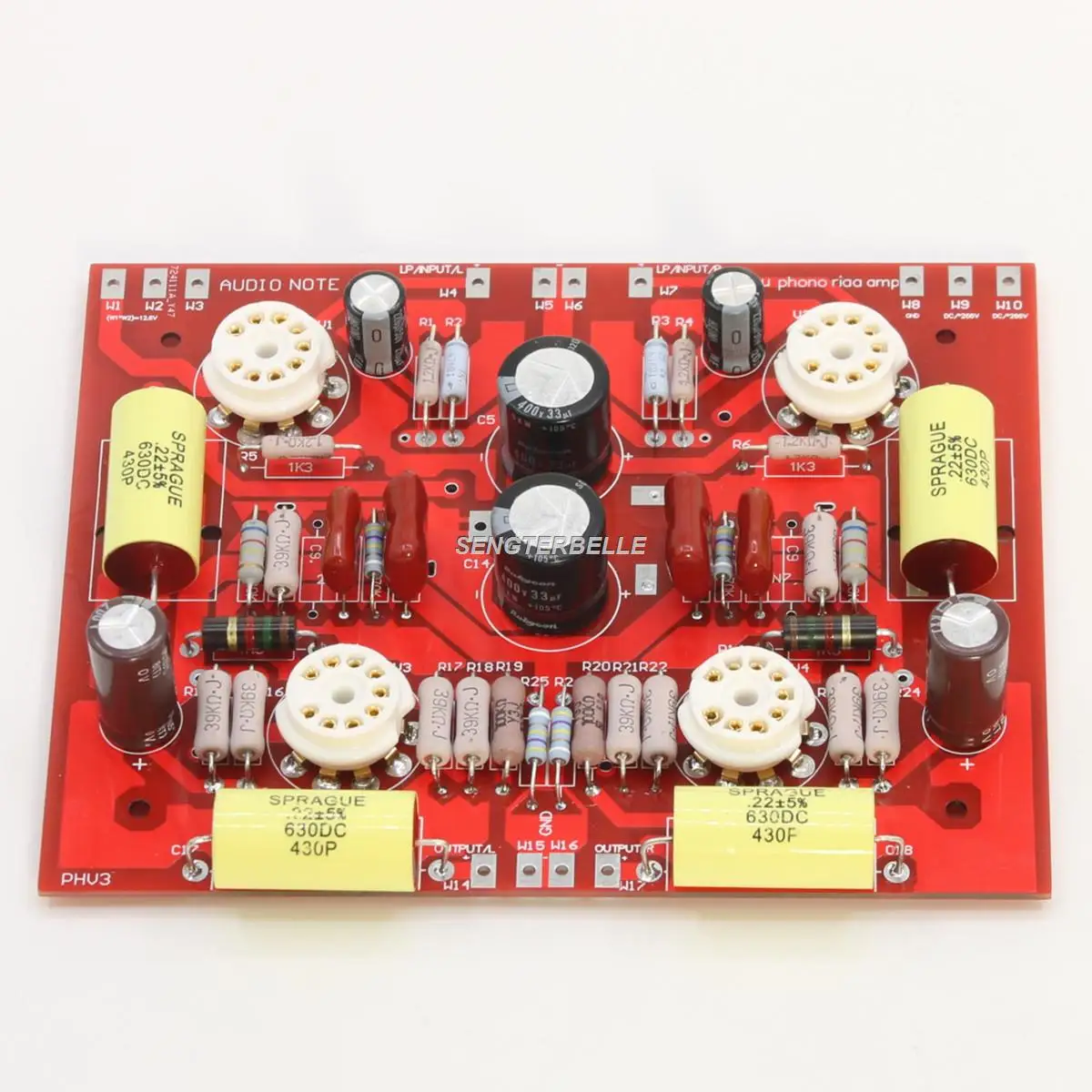 HiFi AudioNote 300B стереоламповый комплект фонокорректоров ECC82 + ECC83 мм фонокорректор