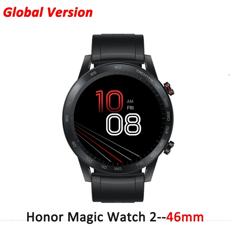 

Смарт-часы HONOR Magic Watch 2 глобальная версия 46 мм, браслет SpO2 с пульсометром для плавания, 14 дней в режиме ожидания, с поддержкой Bluetooth
