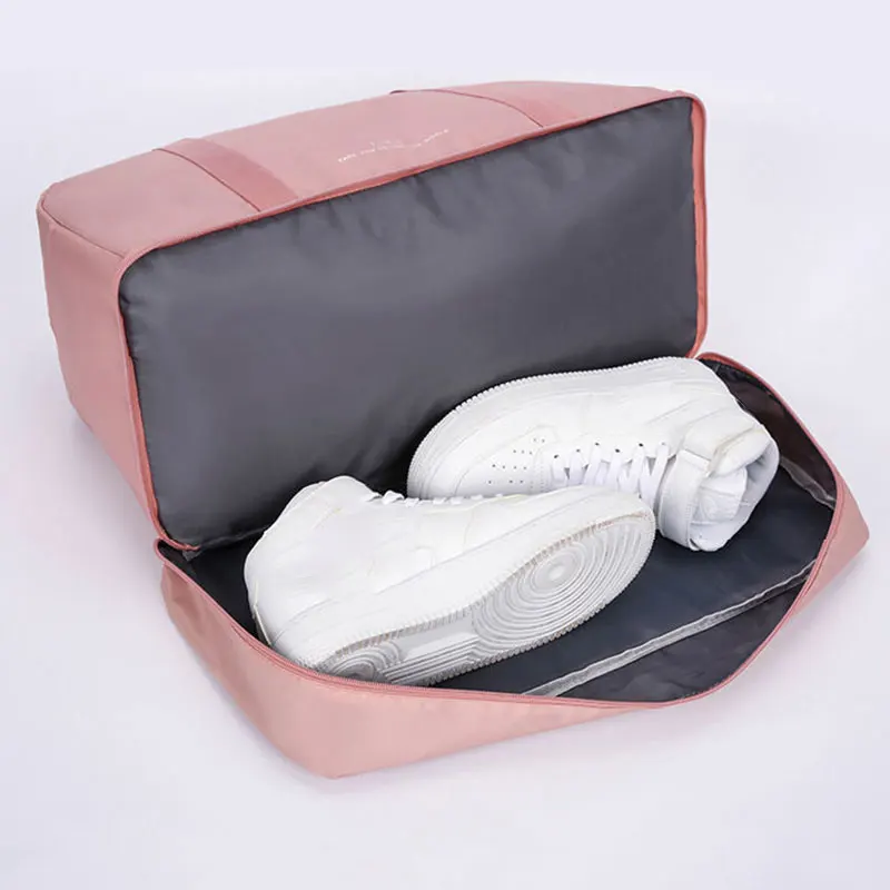 Outdoor Travel Gym Bag Waterproof Sports Fitness Women's Handbag Yoga Training Swimming Dry Wet Separation Shoulder Bags XA871D