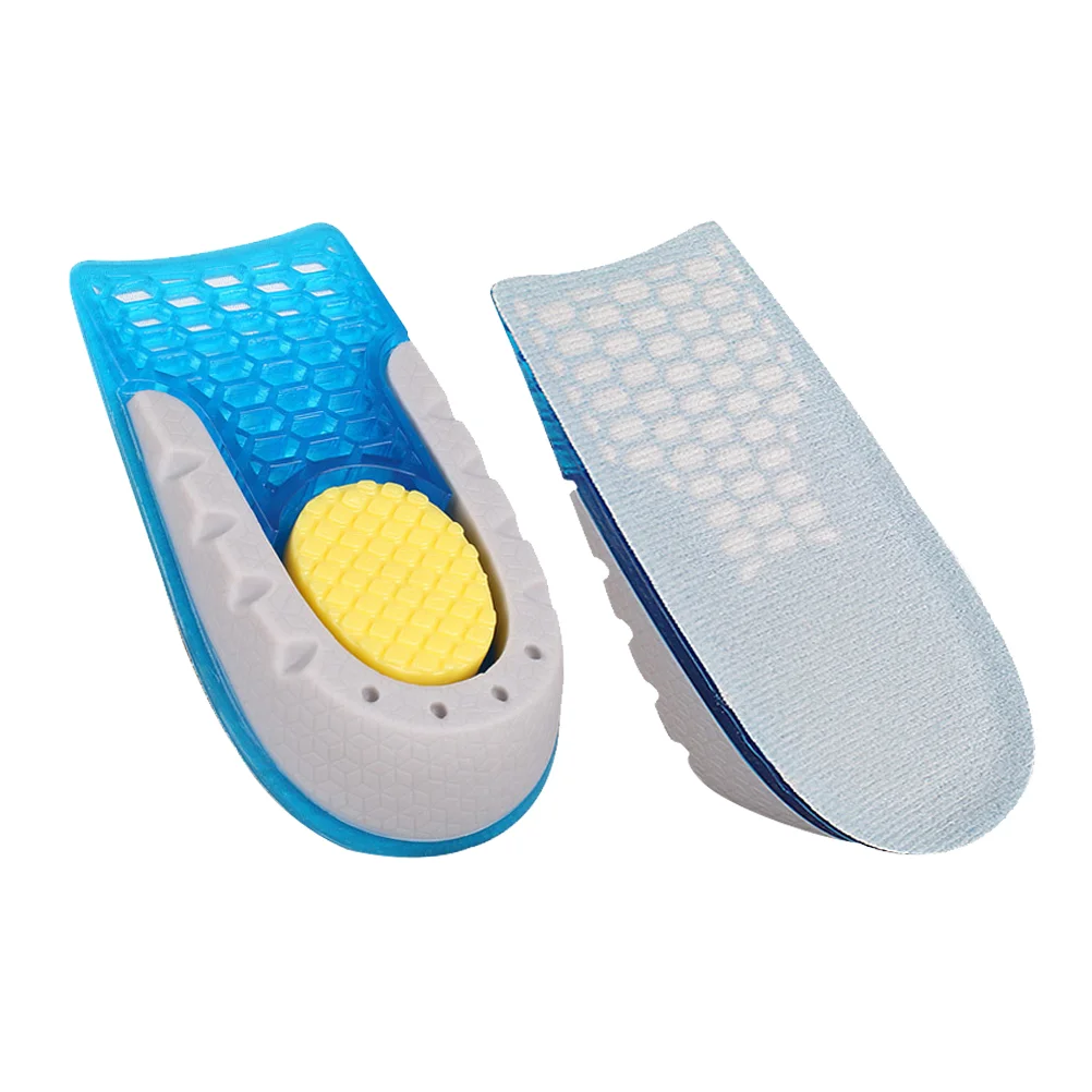 

Inner Height Increasing Insole Increase Pads Invisible Insoles Heightening Heel Lift Shoes Sweat Absorbing Men's Blade Sneakers