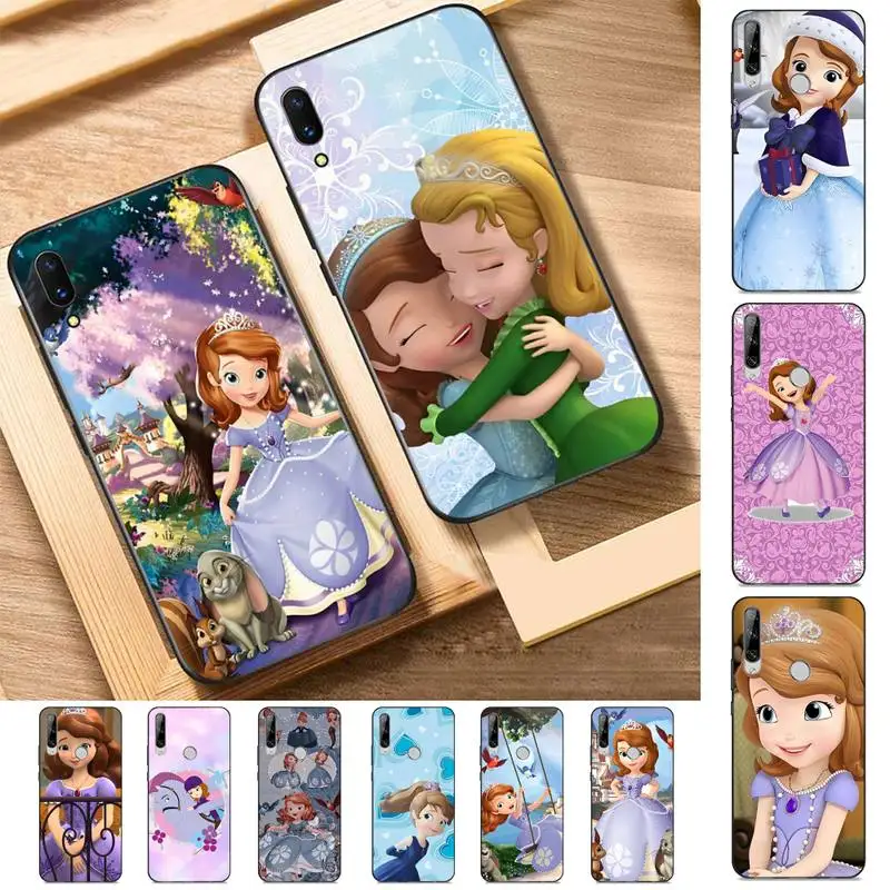 

Disney Princess Sofia the First Phone Case for Huawei Y 6 9 7 5 8s prime 2019 2018 enjoy 7 plus
