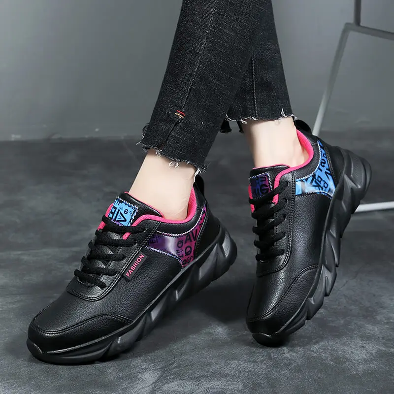 

Женские галоши поглощающие зимние кроссовки для женщин Zapato женская спортивная обувь массивная холщовая обувь номер 7 для тенниса горячая р...