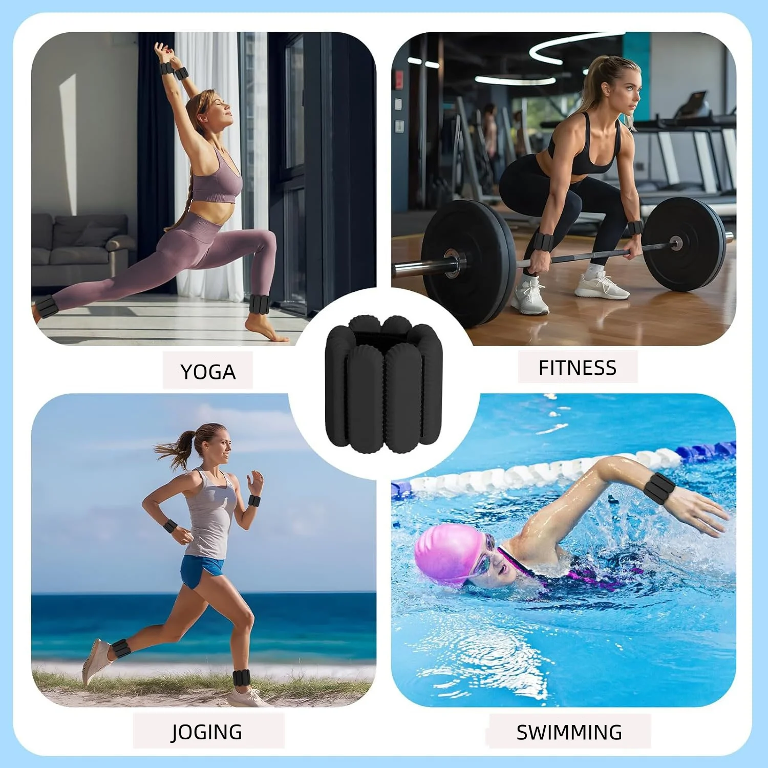 Женские утягивающие лодыжки для пилатеса носимые