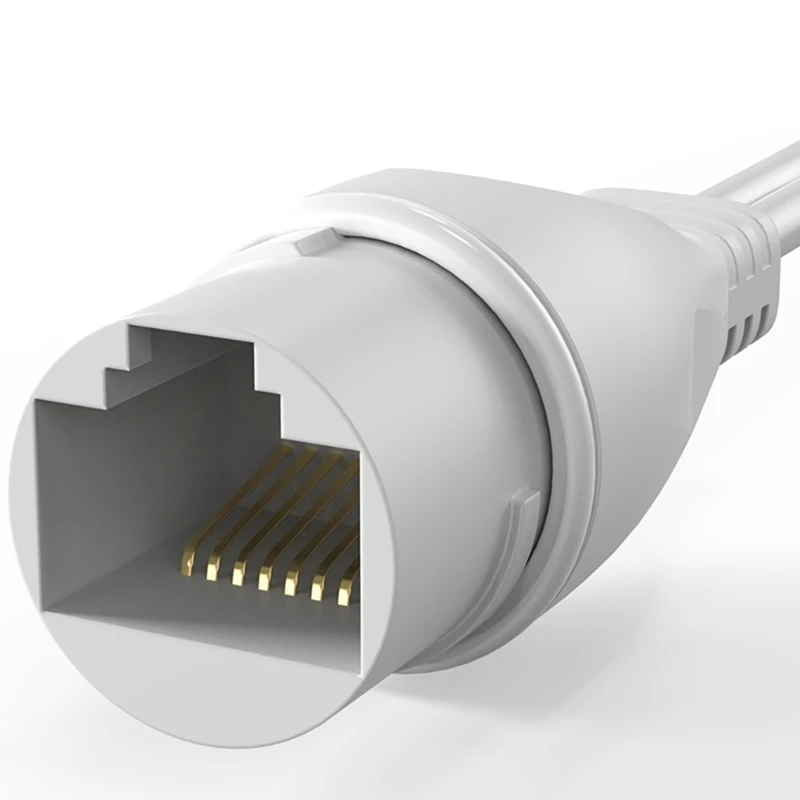 Пассивный инжектор и разветвитель PoE Ethernet с разъемами RJ45 DC5 5x2 1 мм для сетевого