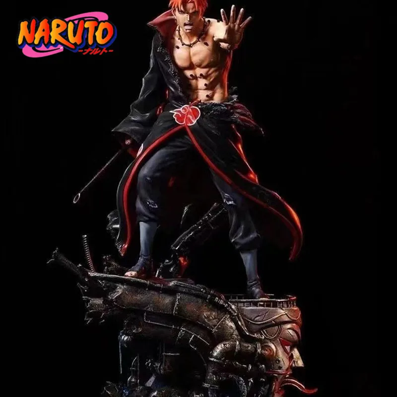 

Naruto Akatsuki Organization Bloody Payne Anime Peripherals PVC Figure Ornament Model Statue Boxed Gift Office Decoration Toys