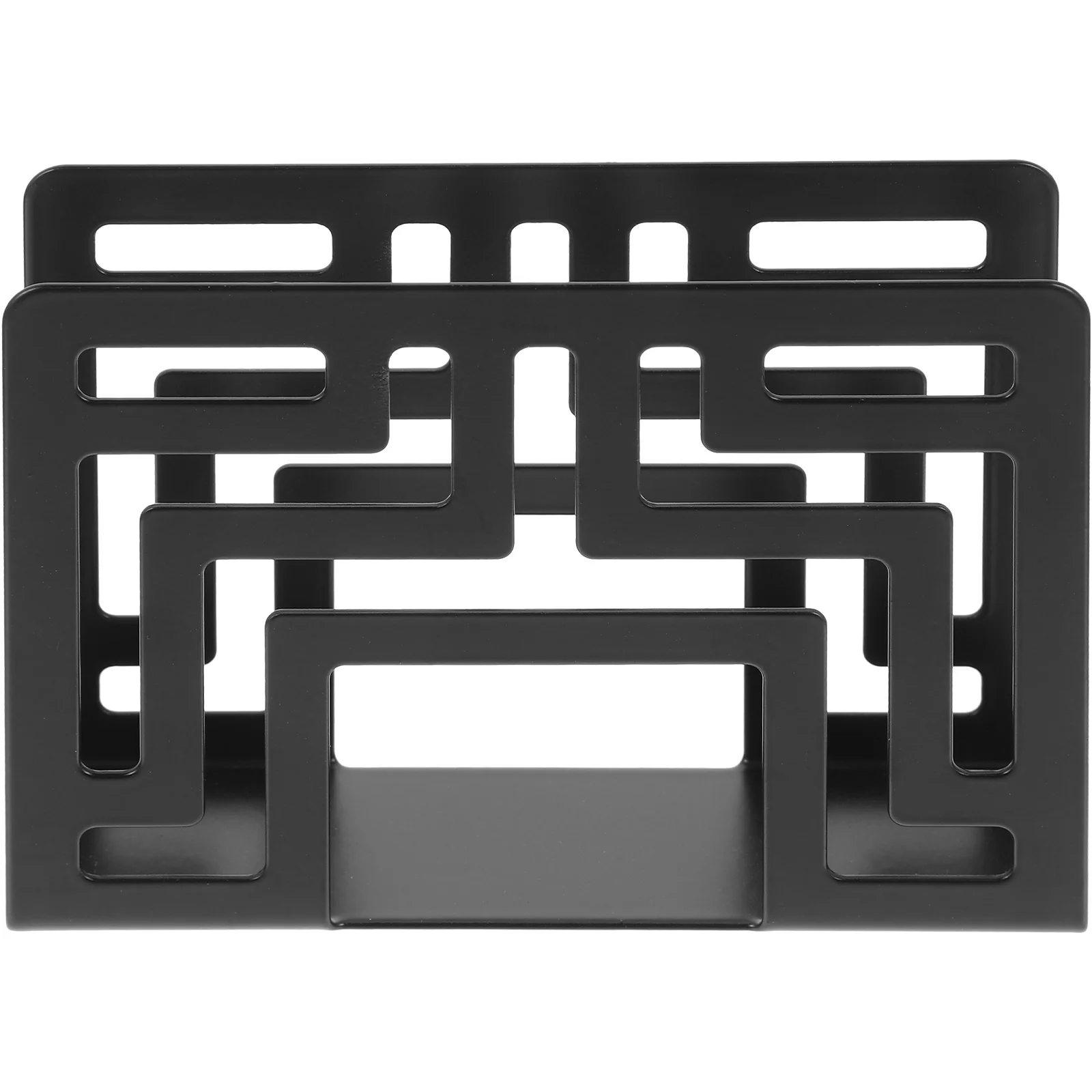 Полый держатель для салфеток декор стола квадратные бумажные полотенца черные