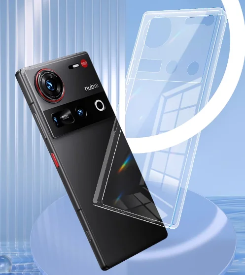 Прозрачный чехол для Nubia Z70 ультратонкий защитный камеры задняя крышка телефона