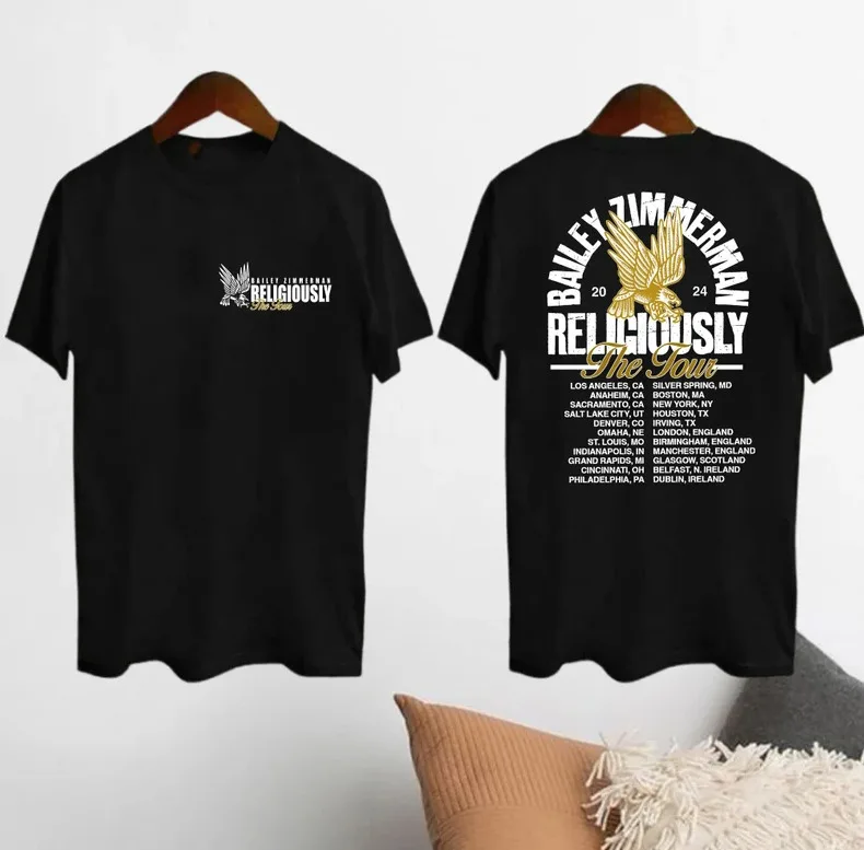 Поклонная рубашка baile' zdive религиозная футболка Tour 2024