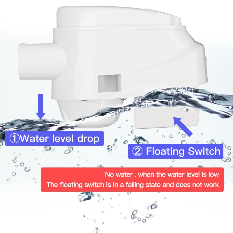 Автоматический поплавковый насос для лодки 12 В 24 110 220