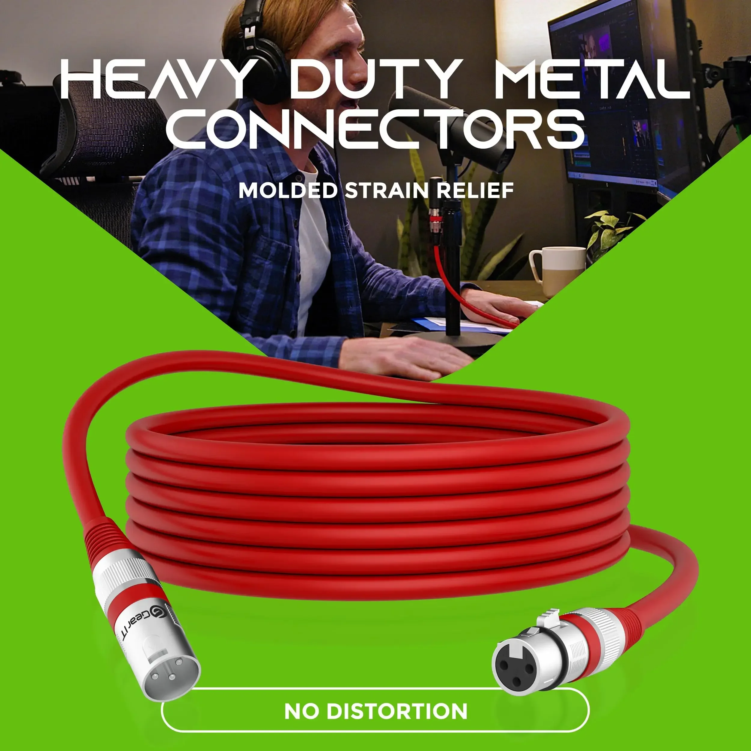 Для записи микшера сбалансированный динамик микрофон XLR 3-контактные аудиолинии