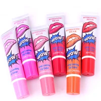 6 colors amazing peel off liquid lipstick waterproof long lasting lip gloss tint moisturizing tear off lip stain makeup cosmetic