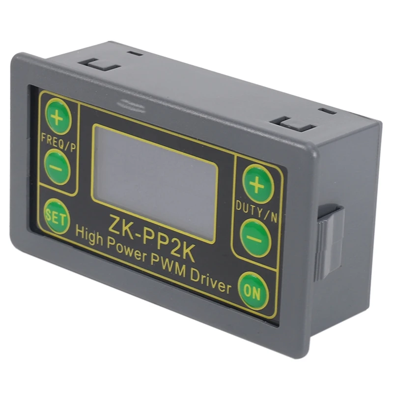 

ZK-PP2K PWM DC 3,3-30V 12V 24V регулятор скорости двигателя 8A 150W регулируемый светодиодный диммер Коэффициент частоты импульса