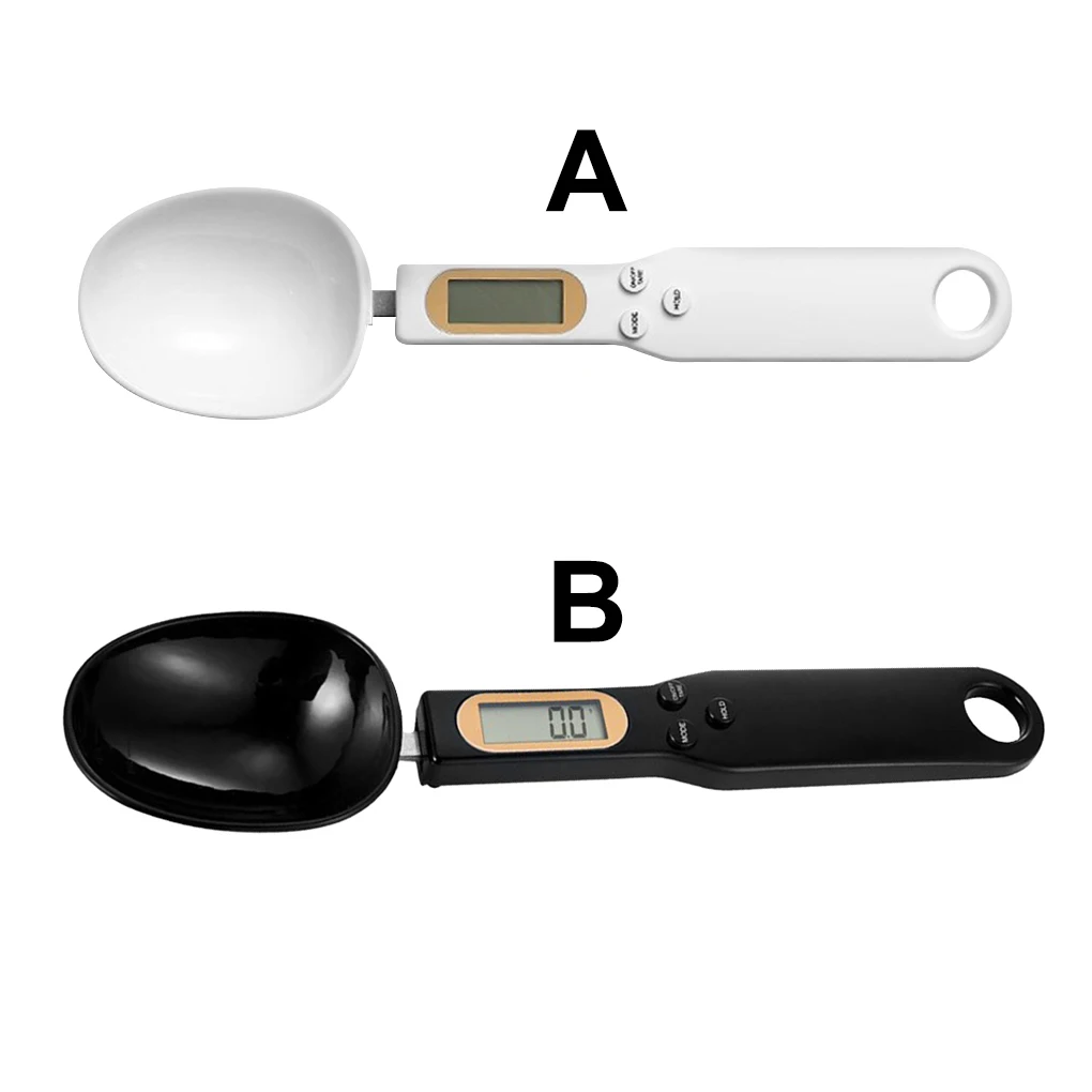

0 3-300g Measuring Spoon Electronic Measuring Scale Digital Display Kitchen Measuring Spoon Electronic Handle Weight Scale
