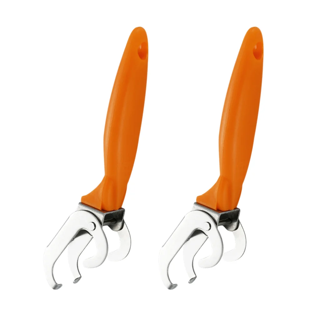 

Pan Bowl Gripper Take Basin Clip Stainless Steel Serving Tray Anti-scalding Clamp