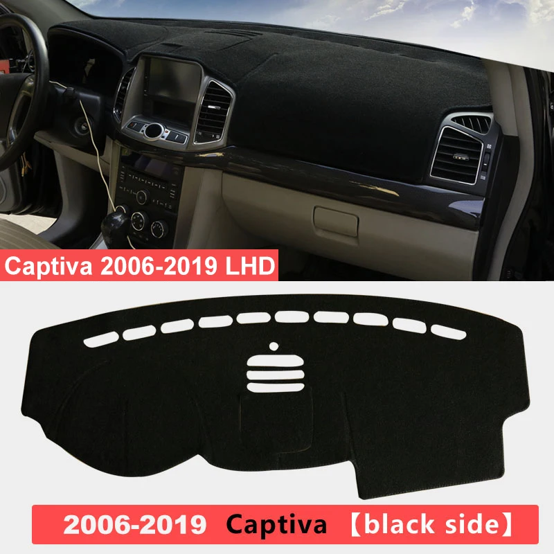 

Для Chevrolet Captiva C100 C140 2006-2019 автомобильный чехол для приборной панели, коврик от солнца, коврик для приборной панели, защитные ковры, аксессуары