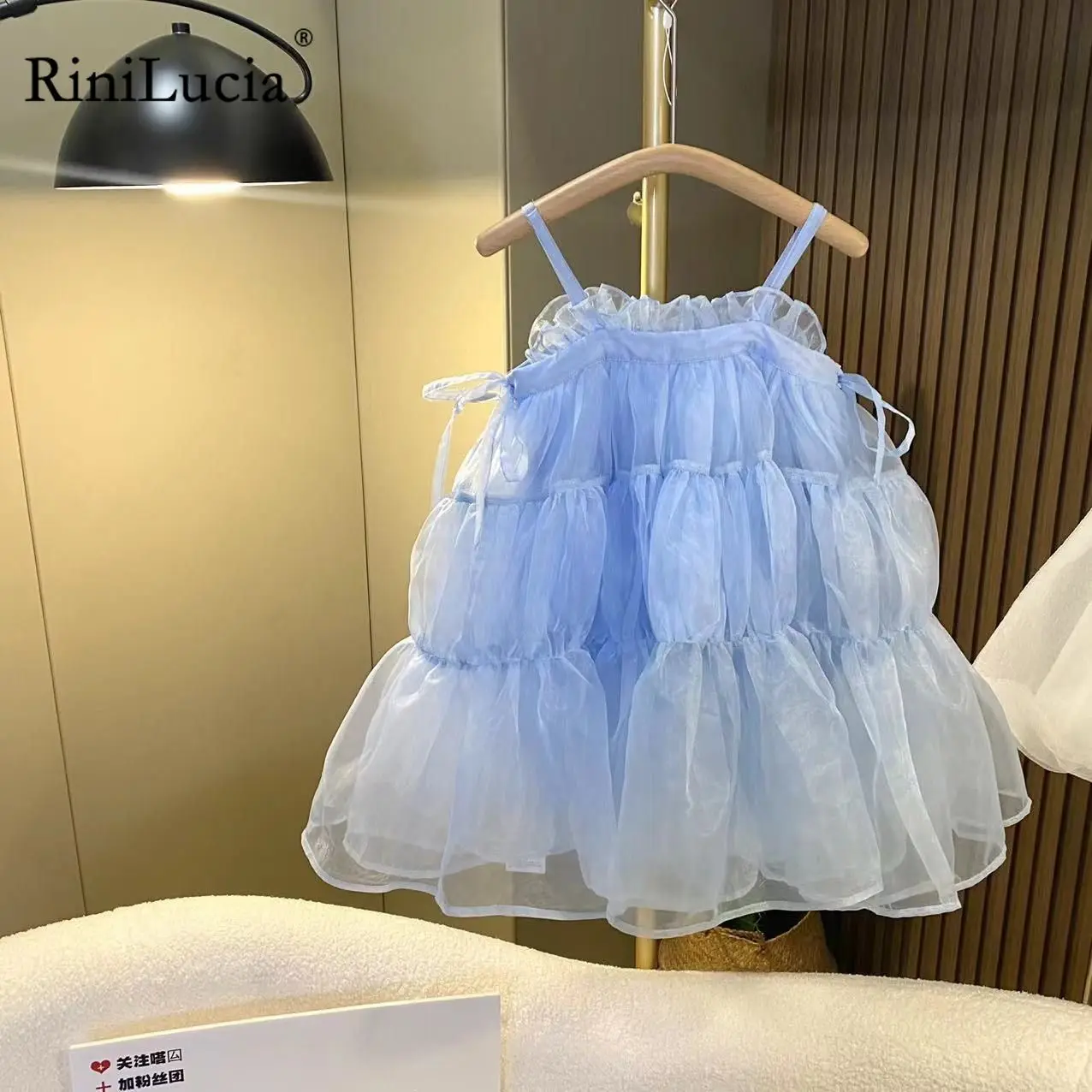 

RiniLucia Vestido Girl Princess Dress Solid Summer Pleated Toddler Strapless Dress 2-6Y Baby Tutu Dresses Children Clothes