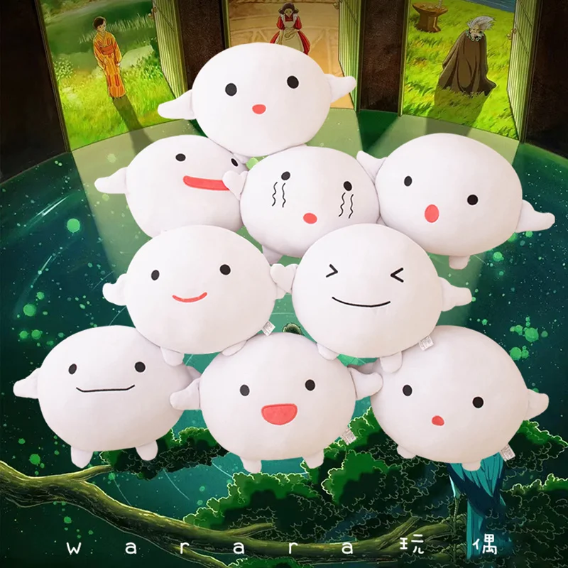 Лидер продаж плюшевые куклы эльфа из аниме круглые выражения мяча 10-35 см Walawala