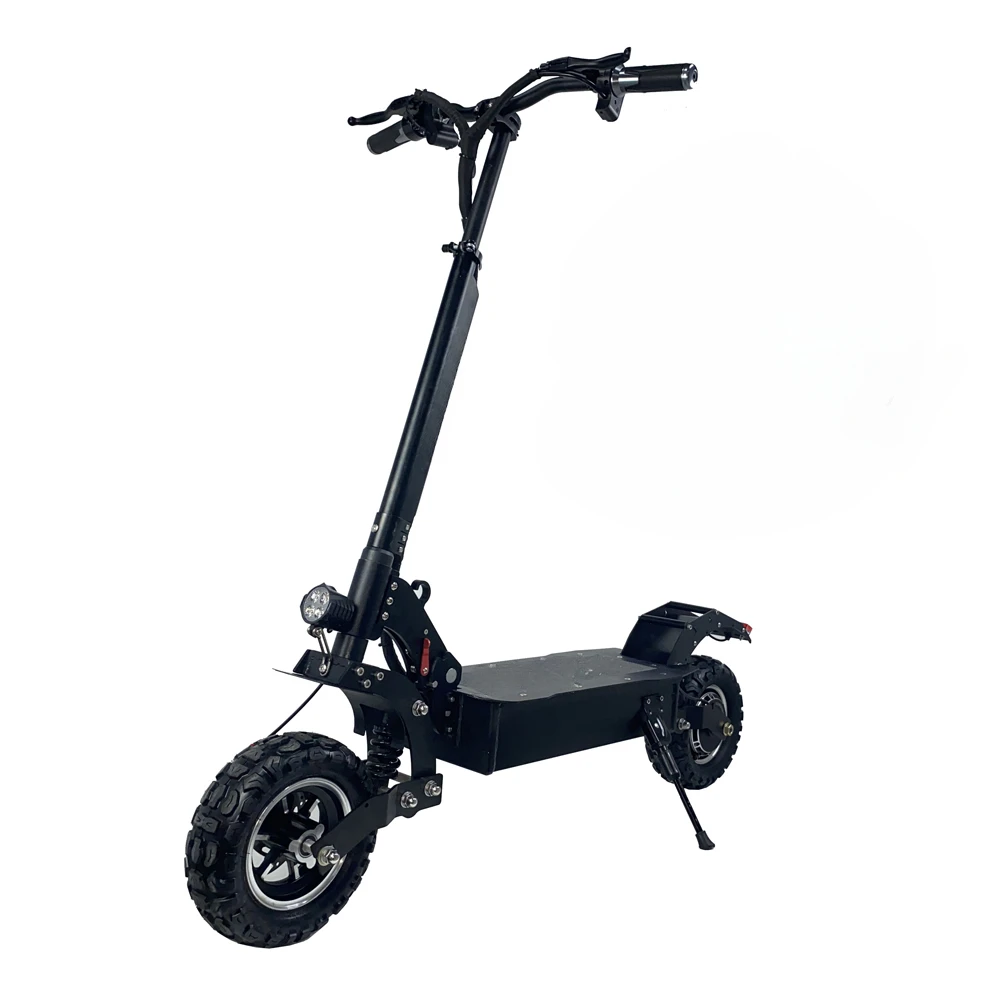 

Two Wheel Adult Use Rear Wheel Removable Battery Off Road Electric Scooter High Speed Black 11 Inch 48V 1200w Electronic
