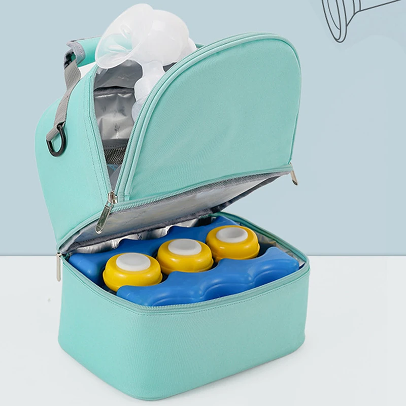 

Mummy Diaper Backpack Baby Milk Food Storage Thermal Bag Warmer with Feeding Bottle Thermal Keeps Drinks Cool Travel Backpack