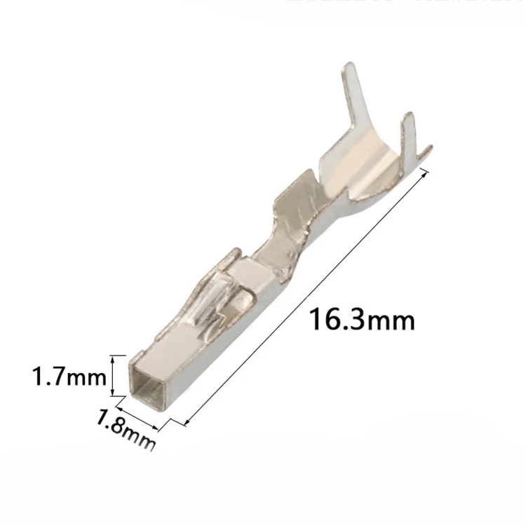 

DJ623W-1.2*0.6A Electric Automotive Connectors Bronze Terminals 1452671-1/7-1452668-1